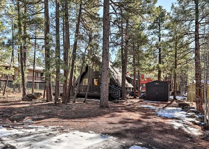 Deck & Forest Views: A-frame